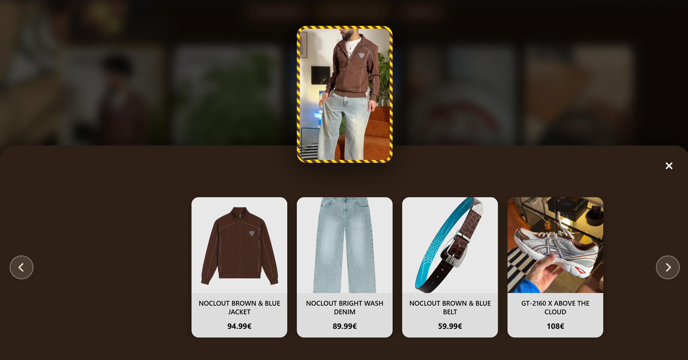 Drawer produit · desktop